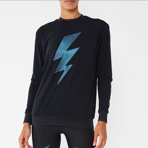 NWT ULTRACOR SILK LIGHTENING BOLT SWEATSHIRT XS